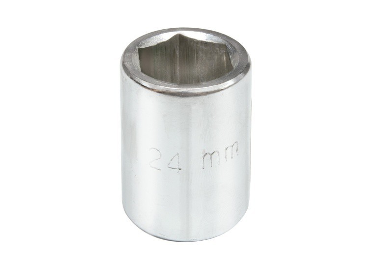 Nasadka krótka 6-kątna chromowana 3/4'''' 22mm Vorel 53400