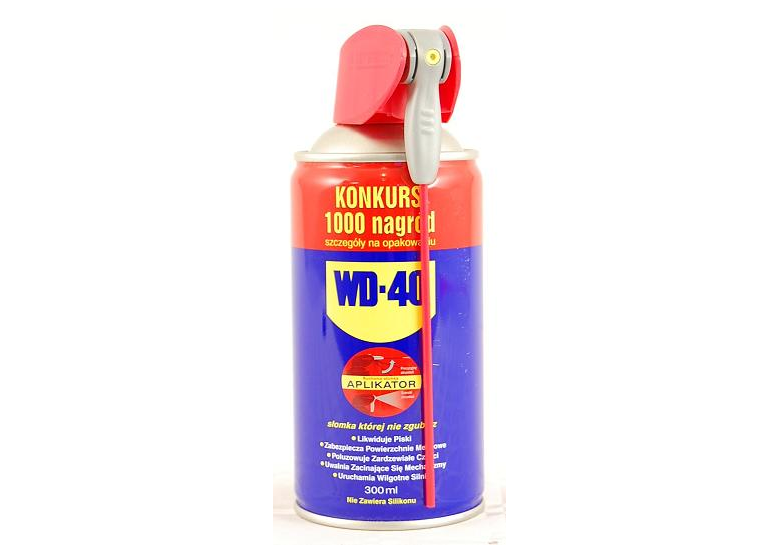 Odrdzewiacz WD-40 - Preparat wielofunkcyjny 300ml, aplikator Wd-40 01-3000