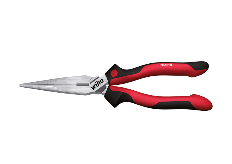 Szczypce półokrągłe Industrial z ostrzem prostym 160mm Wiha WH-32322