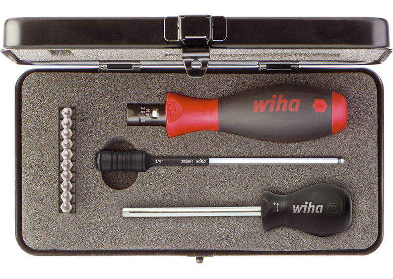 Wkrętak dynamometryczny TorgueVario-S electric z akcesoriami Wiha WH-34614