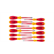 Zestaw wkrętaków Softfinish electric slimFix 12szt. Wiha WH-41003