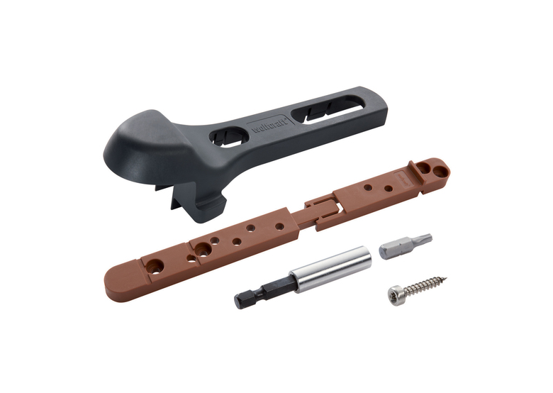 Zestaw do ukrytych połączeń 352szt. Wolfcraft 6971000