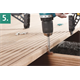 Łączniki do desek tarasowych 100szt. Wolfcraft WF6974000