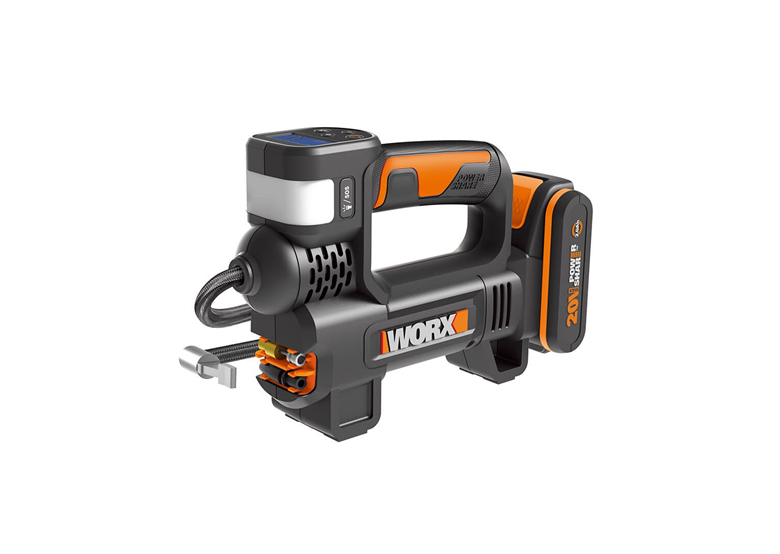 Minikompresor z latarką Worx WX092