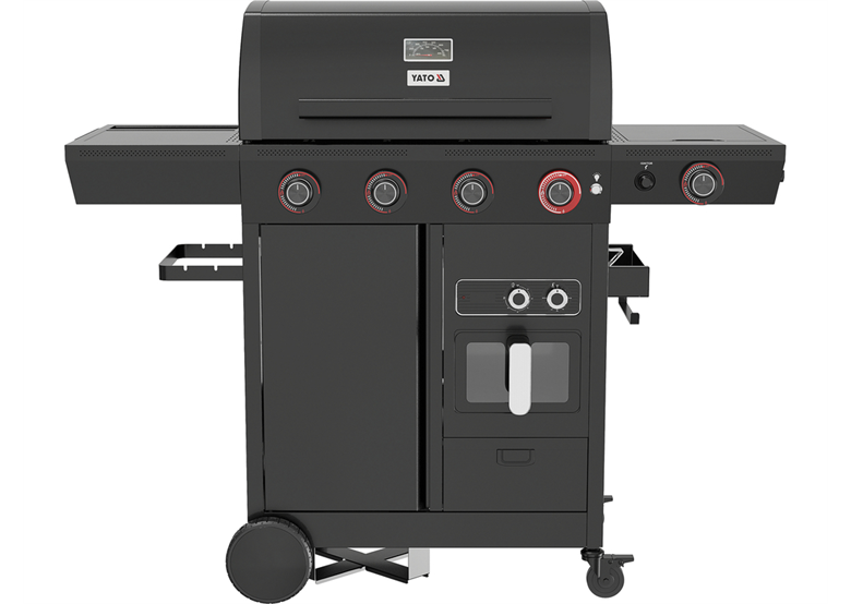 Grill gazowy 4+1 z frytkownicą beztłuszczową Yato YG-20036