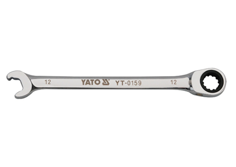 Klucz płasko oczkowy z grzechotką Spline 11 mm Yato YT-0158