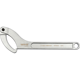 Klucz hakowy z noskiem 470mm Yato YT-01674