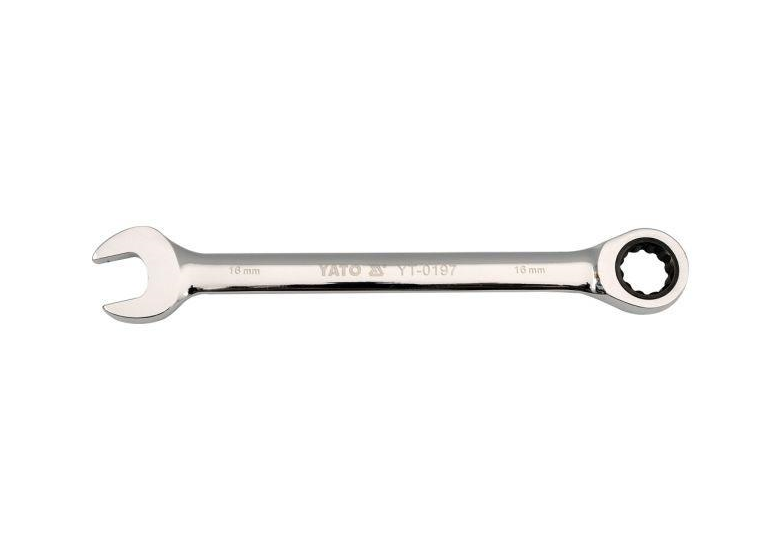 Klucz płasko-oczkowy z grzechotką 30 mm Yato YT-0205