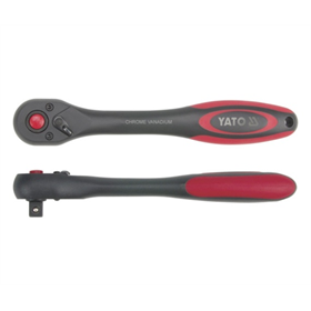 Grzechotka powlekana prosta 1/4" 144 mm Yato YT-0290