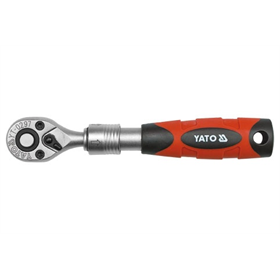 Grzechotka 1/4" przedłużany uchwyt Yato YT-0297