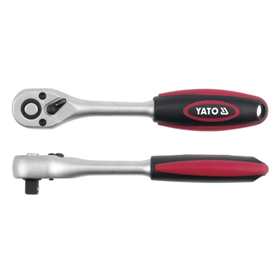 Grzechotka prosta z plastikową rączką 1/4'' CR-V Yato YT-0322