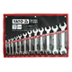 Klucze płaskie 6-32 12 sztuk Yato YT-0381