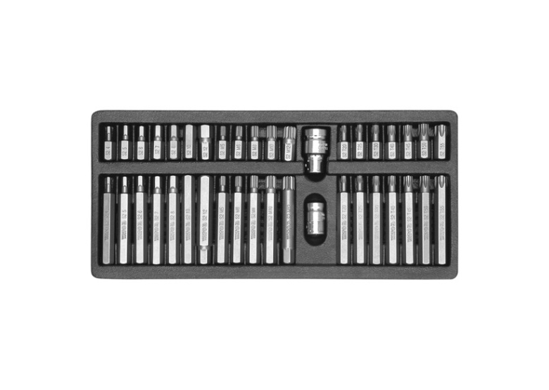 Komplet kluczy specjalnych Hex, Torx, Spline 40-częściowy Yato YT-0400