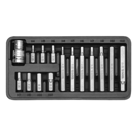 Komplet kluczy specjalnych imbus 15-częściowy Yato YT-0413