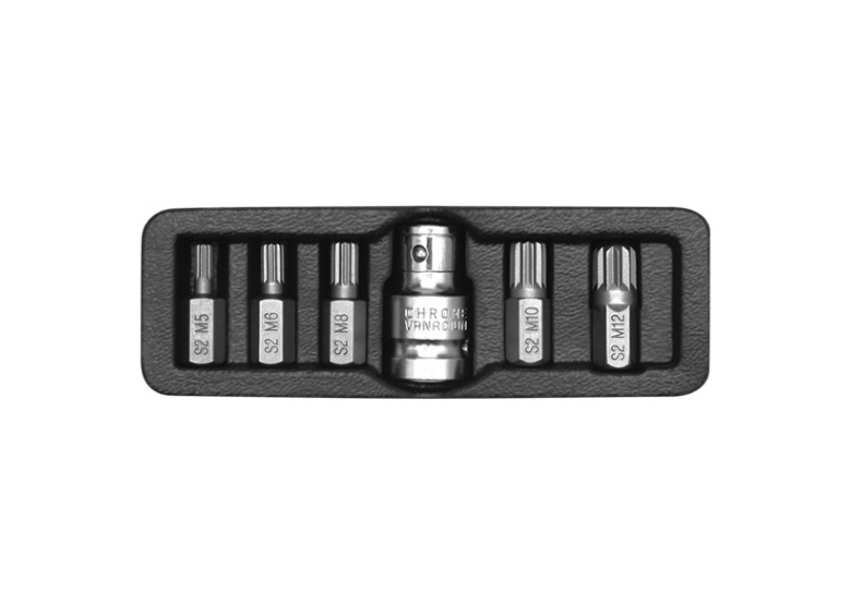 Komplet kluczy spcjalnych Spline 6-częściowy Yato YT-0414