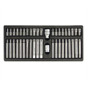 Klucze specjalne Torx Security Ribe 42 części Yato YT-0420