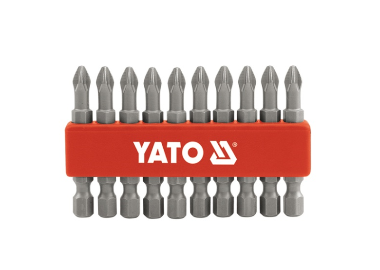 Zestaw grotów do wkrętarki 50mm 10 sztuk Yato YT-0483