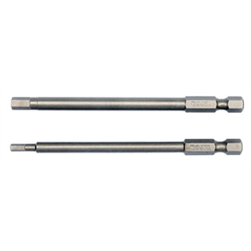 Bity długie hex tamper 3 x 100mm, 5 x 100mm Yato YT-0494