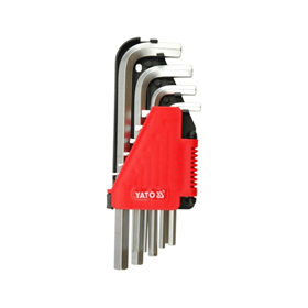 Klucze Hex 10 części 2-12 mm CR-V Yato YT-0508