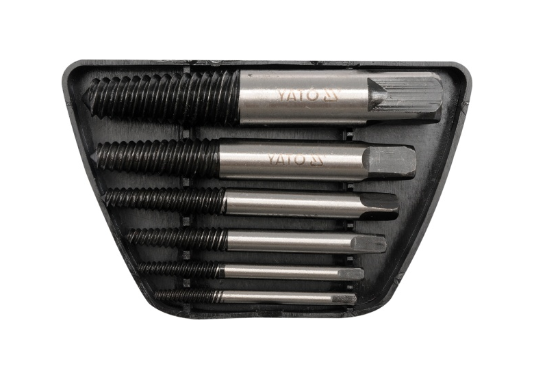 Zestaw wykrętaków do śrub 6 częściowy Yato YT-0590