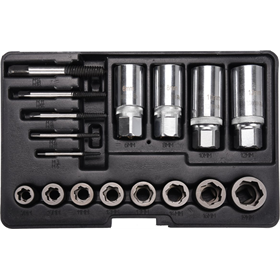 Zestaw nasadek uniwersalnych 17szt. Yato YT-06033