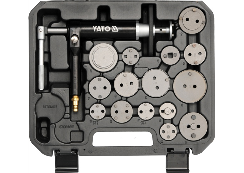 Zestaw pneumatyczny separatorów do zacisków hamulcowych Yato YT-0671