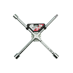 Klucz krzyżakowy do kół 17 x 19 x 21 x 1/2" Yato YT-0801
