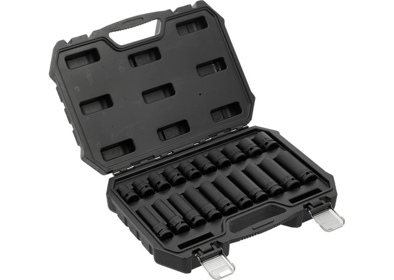 Zestaw nasadek udarowych 1/2" (20szt) Yato YT-10256