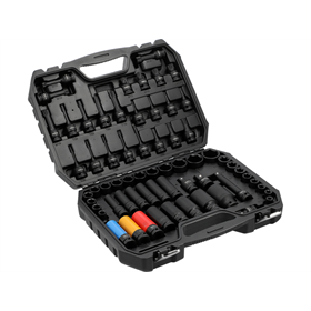 Zestaw udarowych nasadek i kluczy trzpieniowych 1/2", 64 elementy Yato YT-10260