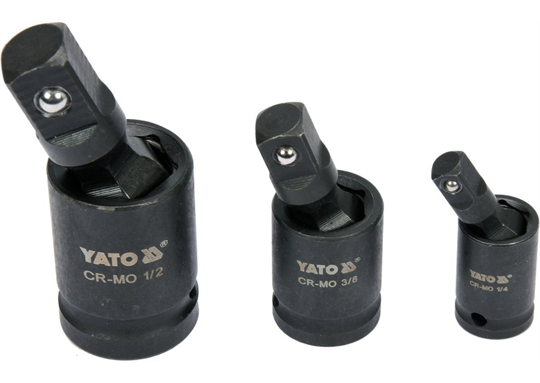 Przeguby udarowe 3szt. Yato YT-10643