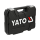 Klucze nasadowe 1/2", zestaw 24 elementów Yato YT-12662