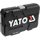 Zestaw narzędzi 1/4" (23szt.) Yato YT-14451