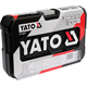 Zestaw kluczy nasadowych 1/4" 38szt. Yato YT-14471