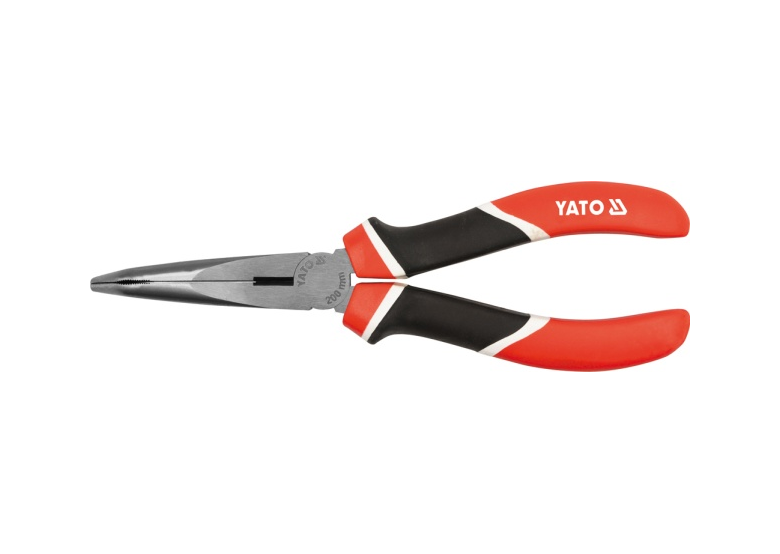 Szczypce wydłużone wygięte crv 8'' Yato YT-1946