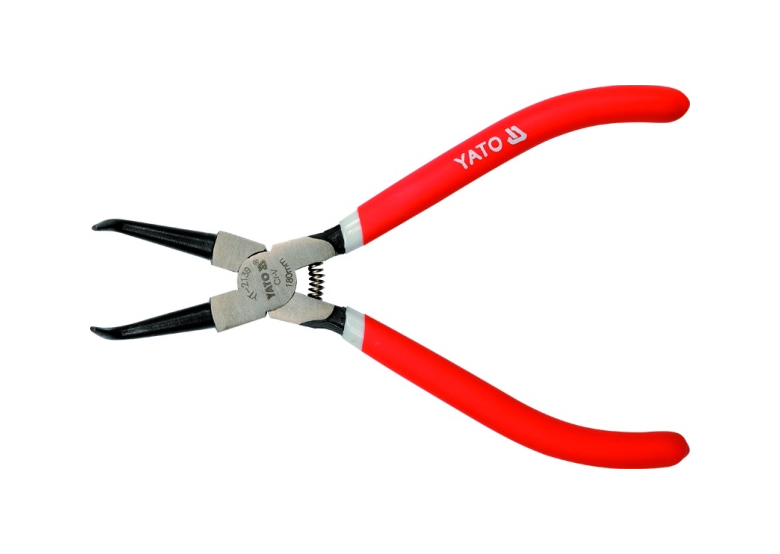 Szczypce Segera wygięte wewnętrzne 180 mm Yato YT-2139
