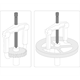 Ściągacz do łożysk 100-250mm dwu- i trójramienny Yato YT-25105