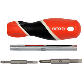 Wkrętak z dwustronnymi wymiennymi bitami Yato YT-25971