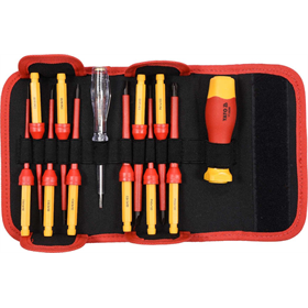 Wkrętak izolowany VDE z końcówkami 12szt. Yato YT-28290