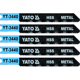 Brzeszczot do wyrzynarki metal typ u 21tpi 5 sztuk Yato YT-3440
