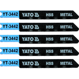 Brzeszczot do wyrzynarki metal typ u 36tpi 5 sztuk Yato YT-3442