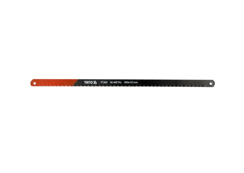 Brzeszczot do metalu 2 sztuki bimetal Yato YT-3461