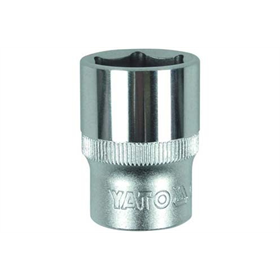 Nasadka 13 mm 3/8" sześciokątna CV krótka Yato YT-3808