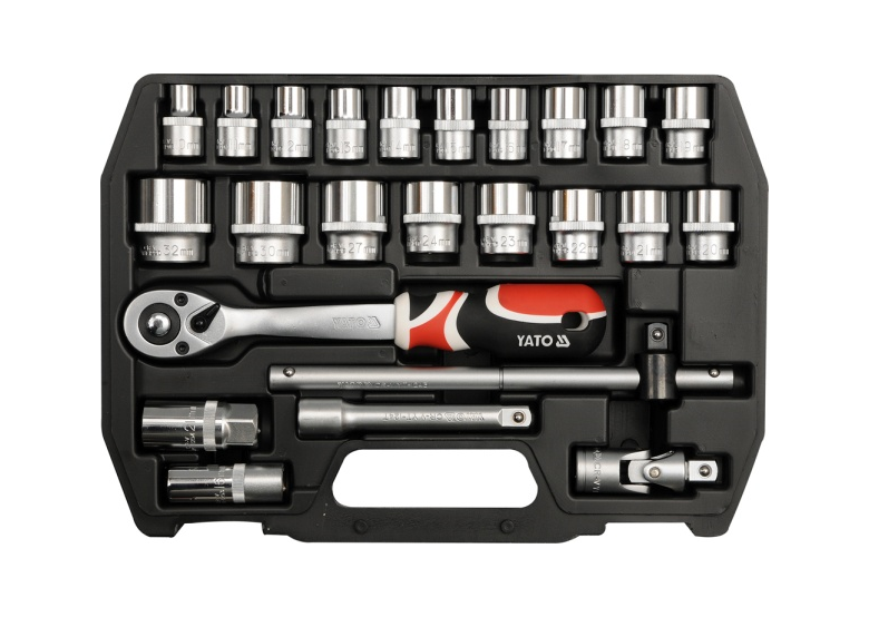 Zestaw narzędziowy 1/2'' 24 części M Yato YT-3872