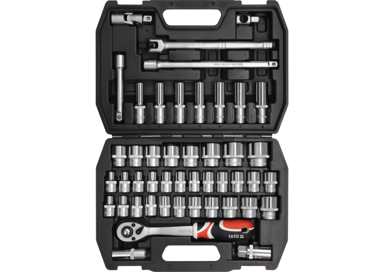 Zesatw narzędziowy 1/2'' 46 części m Yato YT-3877