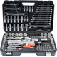 Klucze nasadowe 1/2", 3/8", 1/4", zestaw 150 elementów Yato YT-38811