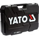Klucze nasadowe 1/2", 3/8", 1/4", zestaw 150 elementów Yato YT-38811