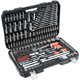 Klucze nasadowe 1/2", 3/8", 1/4", zestaw 216 elementów Yato YT-38841