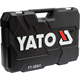 Klucze nasadowe 1/2", 3/8", 1/4", zestaw 216 elementów Yato YT-38841
