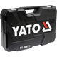 Klucze nasadowe 1/2", 3/8", 1/4", zestaw 128 elementów Yato YT-38872