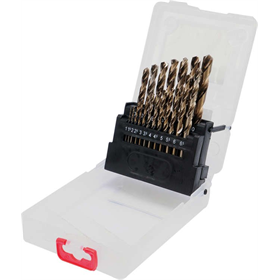 Wiertła do metalu CO-HSS 19szt. Yato YT-41604